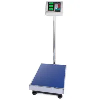Waga platformowa 50x40cm magazynowa lcd od 2 do 300kg akumulator sieć