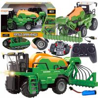 MASZYNA ROLNICZA KOMBAJN ZDALNIE STEROWANY ZABAWKA DLA DZIECI OPRYSKIWACZ