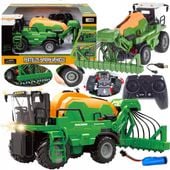 MASZYNA ROLNICZA KOMBAJN ZDALNIE STEROWANY ZABAWKA DLA DZIECI OPRYSKIWACZ