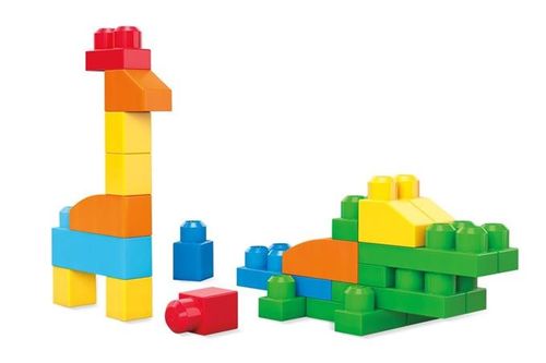 Mattel Mega Bloks First Builders Klocki 150 elementów Torba deluxe na Arena.pl