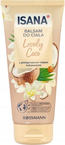 ISANA BALSAM DO CIAŁA Z OLEJEM KOKOSOWYM LOVELY COCO 200 ML na Arena.pl