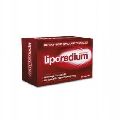LIPOREDIUM Spalanie, 60 tabletek zdjęcie 1