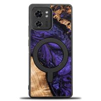 etui bewood unique na motorola edge 40 - violet z magsafe