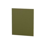 AUSTIN KU-FDK Bok kończący do szafki stojącej fronty MDF frezowane pionowo