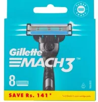 GILLETTE MACH3 WKŁADY OSTRZA WYMIENNE 8SZT