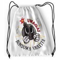Plecak Dla Violetty Sportowy Szkolny Worek Torba Z Nadrukiem Ze Zdjęciem