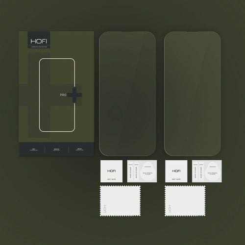 szkło hartowane hofi glass pro+ 2-pack iphone 16 clear na Arena.pl