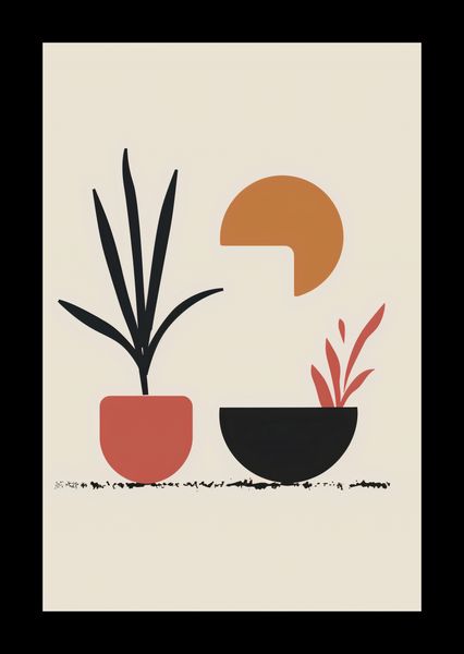 Plakat 20x30cm Domowy Ogród zdjęcie 2