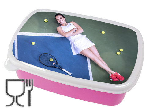 Pojemnik śniadaniowy - Lunchbox - Iga Świątek dla fana/fanki na Arena.pl