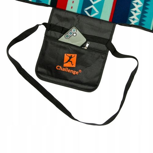 KOC PIKNIKOWY MAXI PLAŻOWY MATA IZOLACJA DUŻA Z UCHWYTEM XXL 2x2m Challenge na Arena.pl