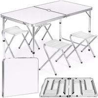 STÓŁ ROZKŁADANY SKŁADANY OGRODOWY CATERINGOWY TURYSTYCZNY  120CM