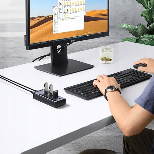 UGREEN HUB USB AKTYWNY ADAPTER ROZDZIELACZ 7w1 USB/ USB C - PD 7x USB A 3.0 na Arena.pl