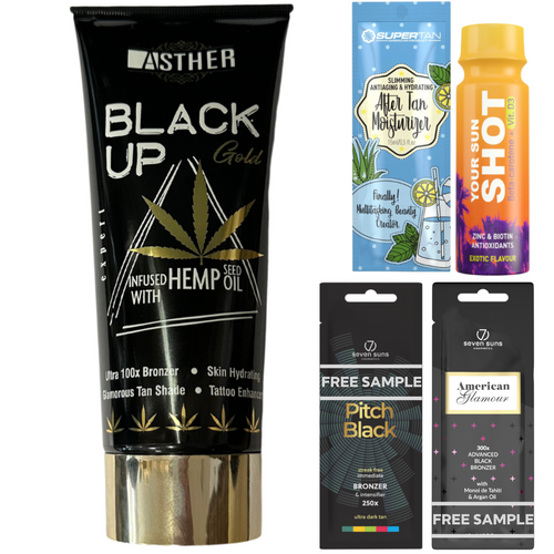 Asther Black Up Gold Hemp Oil Bronzer + Gratisy na Arena.pl