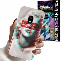 ETUI DO SAMSUNG J5 2017 - Monroe MODNE KOBIECE WZORY + FOLIA