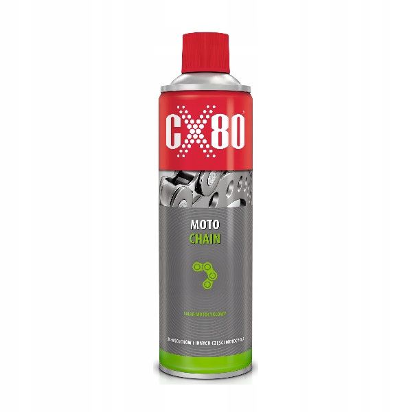 SMAR DO ŁAŃCUCHÓW MOTO CHAIN 500ml CX-80 PREPARAT zdjęcie 1