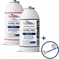 Zestaw do napełniania klimatyzacji aut z R134a 720g