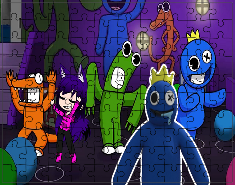 Puzzle Rainbow Friends zdjęcie 1