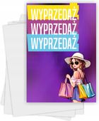 Ulotki A6 reklamowe firmowe 100szt wiele różnych wzorów WYPRZEDAZ SALE