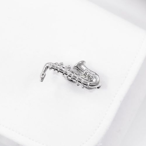 Srebrne spinki do mankietów - saksofony U56 na Arena.pl