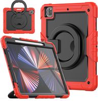 Etui do iPad Pro 11” z Obrotową Podstawką i Miejscem na Rysik Czerwone