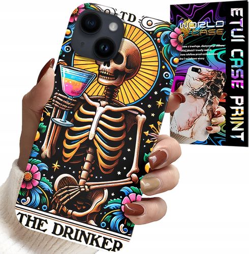 ETUI DO IPHONE 15 PLUS - THE DRINKER ALKO WINKO DRINK WZORY CASE na Arena.pl