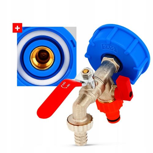 ZAWÓR MAUZERA KRAN CZERPALNY ZBIORNIKA IBC 1000l 3/4x1/2 SZYBKOZŁĄCZKA na Arena.pl