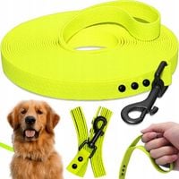 SMYCZ TRENINGOWA DLA PSA DO TRESURY MOCNA TAŚMA LINKA BIOTHANE PVC 10m
