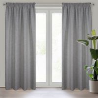 Zasłona gotowa na taśmie JULA 140x270 Eurofirany szara