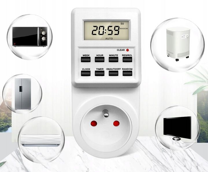 PROGRAMATOR WŁĄCZNIK WYŁĄCZNIK CZASOWY TIMER zdjęcie 13