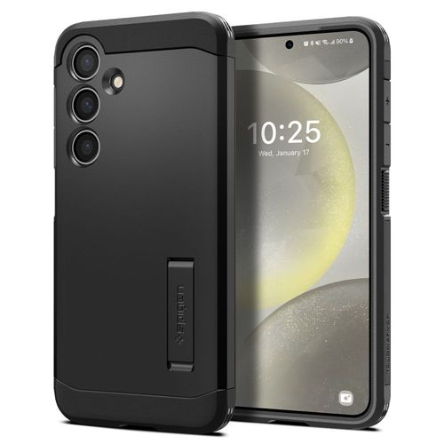 Etui Spigen Tough Armor DO Samsung Galaxy S24 Czarne Pancerne z Nóżką na Arena.pl