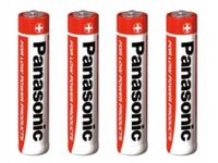 bateria panasonic r3 aaa - folia 4 szt.