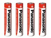 bateria panasonic r3 aaa - folia 4 szt.