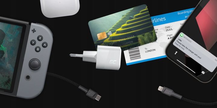 Biała Szybka Ładowarka GC Power GaN 33W 1x USB-C Power Delivery do telefonu zdjęcie 8
