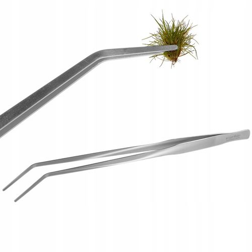 PĘSETA DO AKWARIUM DŁUGA ZAGIĘTY KONIEC 48cm na Arena.pl