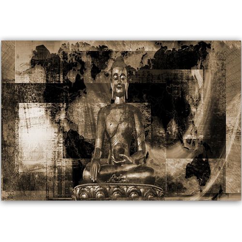 Deco Panel, Budda i abstrakcyjne tło 4 60x40 na Arena.pl