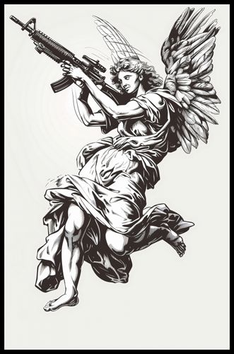 Plakat 53x81cm Anioł Wojny na Arena.pl