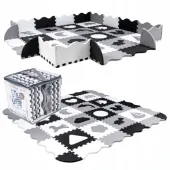 MATA piankowa puzzle EDUKACYJNA XXL 151x151cm KOJEC gruba SKŁADANA elementy