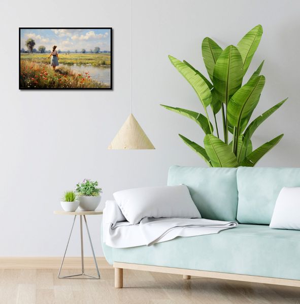 Plakat 60x40cm Wiejski Spokój zdjęcie 4