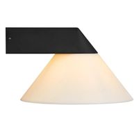 Stożkowa lampa elewacyjna Linas 2418291003 IP54 przed dom czarny
