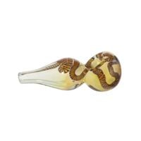 lufka szklana artystyczna "lampa" 8 cm