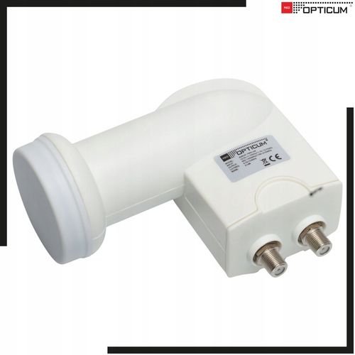 Konwerter Satelitarny Twin LNB 4K UHD Opticum Robust Mocny 01dB na Arena.pl