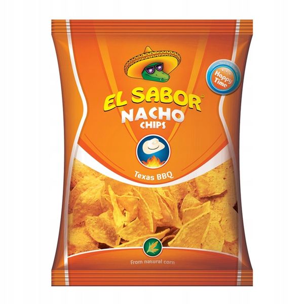 El Sabor Nachos barbecue 100 g zdjęcie 1