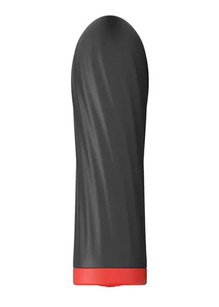 Stymulator-Rechargeable Silicone Touch Vibrator USB 10 Functions - Black zdjęcie 1