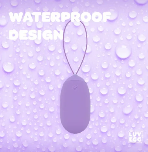 easytoys luv egg xl fioletowy - bezprzewodowe jajo wibrujące xl na Arena.pl