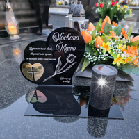 ZNICZ SOLARNY z Grawerem Wieczna Lampka Latarenka LED STATUETKA dla mamy