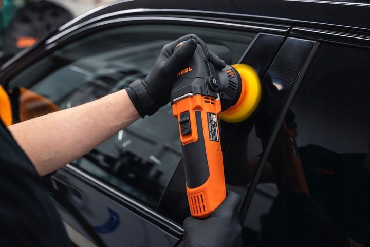 ADBL Roller D09125 Zestaw Maszyna Polerska Torba Pasty Polerka Lakieru Auta zdjęcie 11