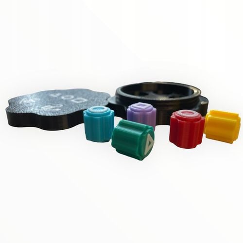 Kości do gry GONGGI gongi DOCIĄŻONE squid game pudełko kostki dzień dziecka na Arena.pl