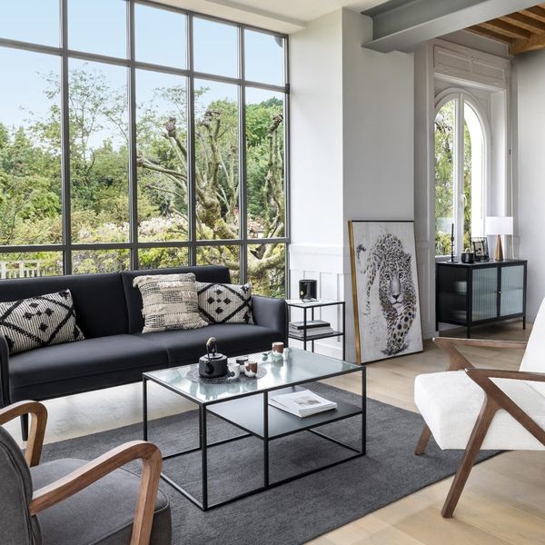 Stolik Aldir czarny zdjęcie 2