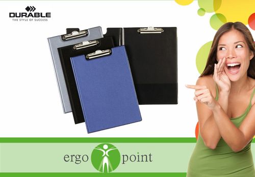 Clipboard Standardowy A4 z okładką Durable czarny na Arena.pl