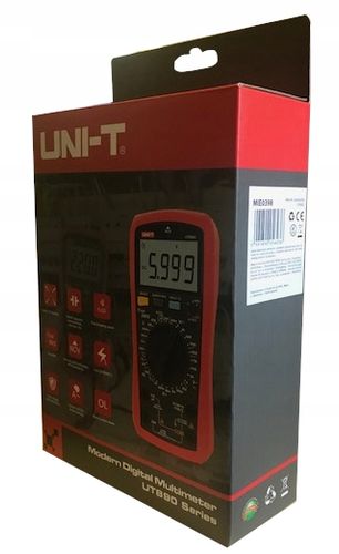 UNI-T UT890C Miernik MULTIMETR TrueRMS 20A NCV hFe na Arena.pl